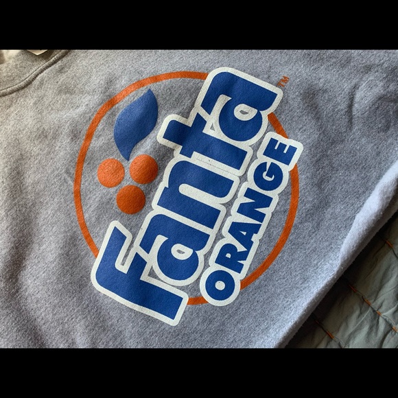 Fanta Orange cropped crewneck - Picture 3 of 5
